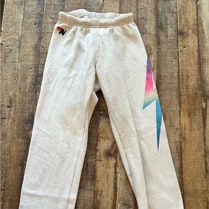 Aviator Nation Cream Sweatpants